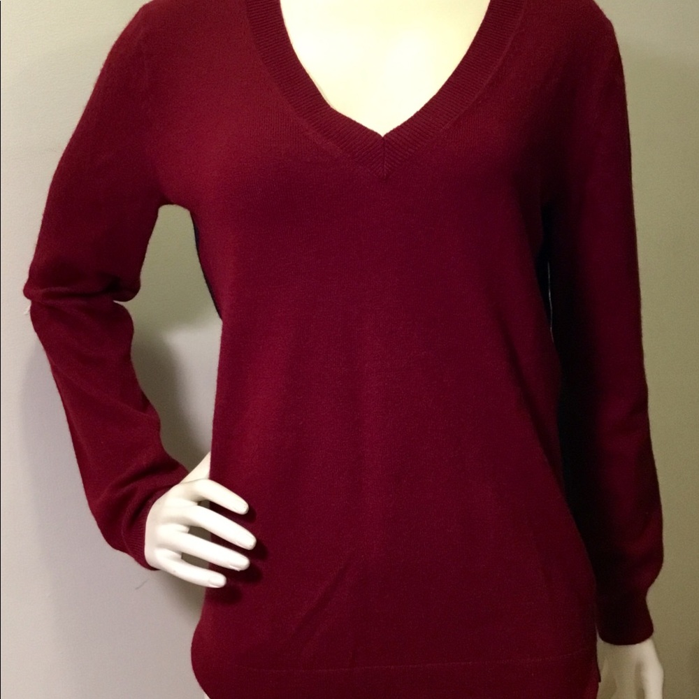 🧣J CREW FACTORY MERINO WOOL BLEND SWEATER M🧣